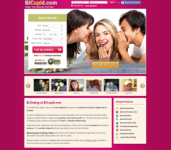 Bicupid.com, find bi singles & couples to have poly relationship